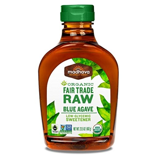 Madhava Organic Agave Nectar- Raw, 23.5-Ounce Pack Of 3