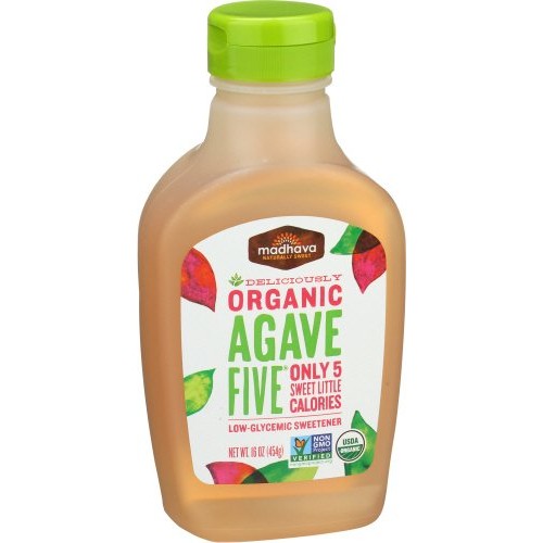 Madhava Naturally Sweet Organic Agave Five Low-Glycemic Sweetene