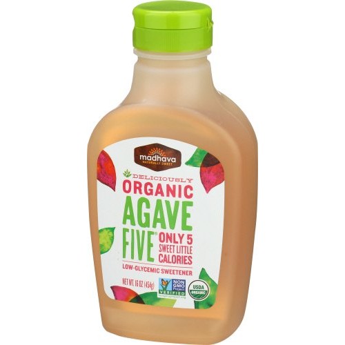 Madhava Naturally Sweet Organic Agave Five Low-Glycemic Sweetene