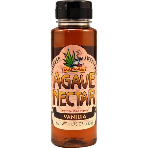Madhava Organic Agave Nectar Vanilla - 11.75 Fl Oz