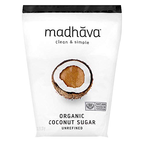 Madhava Organic Coconut Sugar 3 Lb. Bag Pack Of 1, Natural Swe