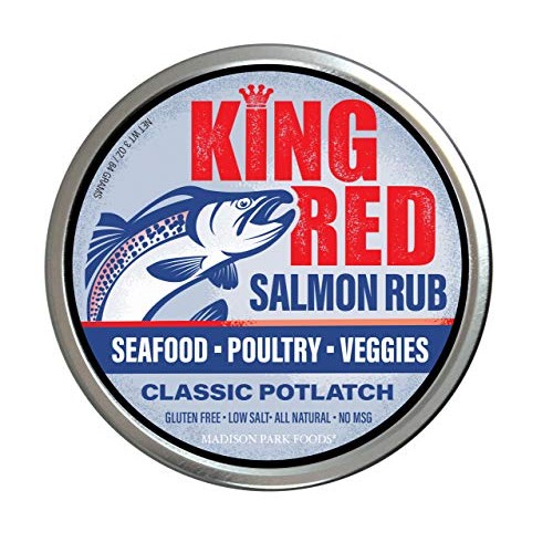 King Red Classic Salmon Rub And Potlatch Seasoning Spices For Al