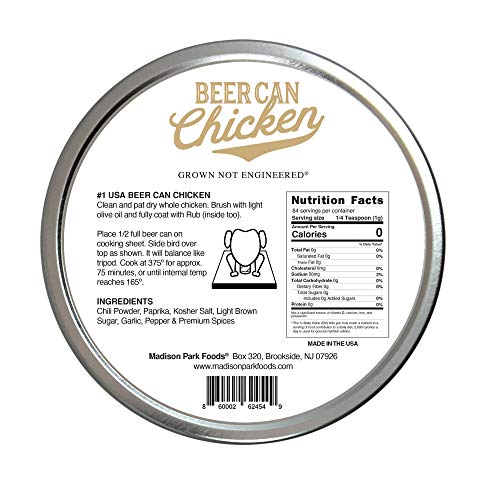 Uncle Leos Original Beer Can Chicken Rub Perfect Backyard Grill