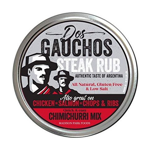 Dos Gauchos Argentina Steak Seasoning, Gourmet Rub &Amp; Chimichurri