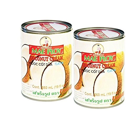 Mae Ploy Coconut Cream - Asian Cuisine Most Popular Cream 2 Cans