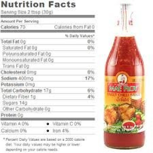 Sweet Chili Sauce For Chicken - 12Oz Pack Of 1