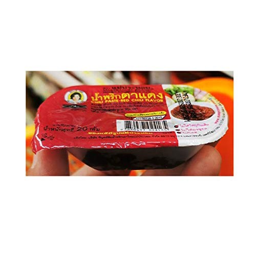 Best Chili Paste Red-chili Flavor Nam Prik Ta-dang Thai Origin...