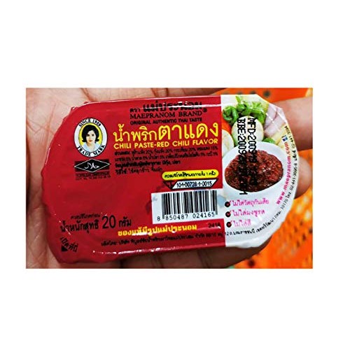 Best Chili Paste Red-chili Flavor Nam Prik Ta-dang Thai Origin...