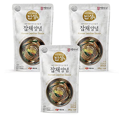 Maeilfoods Korean Japchae Sauce 3.53Oz 100G X 3Ea | Korean Fam