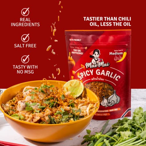 MaeMai Crispy Onions & Garlic Flakes - Keto, Healthy Seasoning, ...