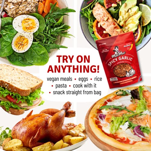 MaeMai Crispy Onions & Garlic Flakes - Keto, Healthy Seasoning, ...