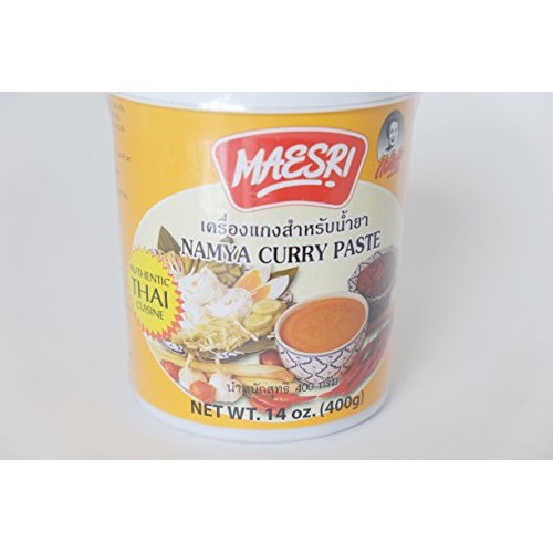 Maesri Namya Red Curry Paste For Thai Style Noodle, Authentic