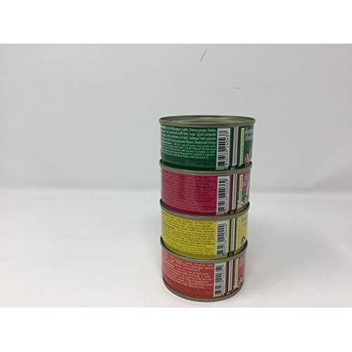 Variety Curry Paste 4Pk Green, Red, Masaman, &Amp; Panang Curry
