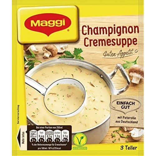 Maggi Guten Appetit Champignon Cremesuppe /Mushroom Cream Soup