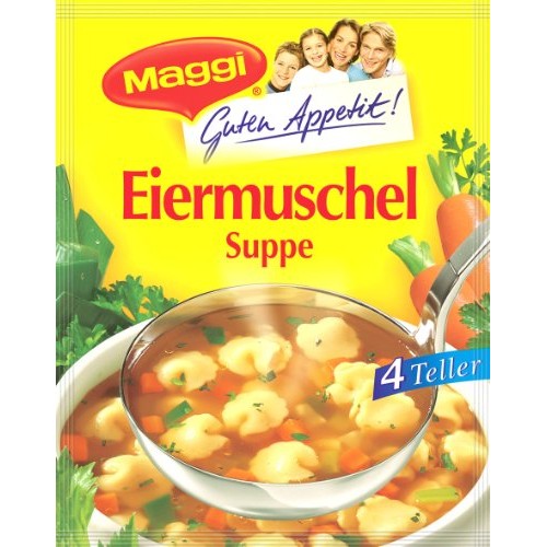 Maggi Eiermuschel Suppe