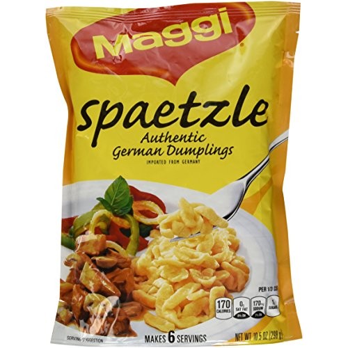Maggi Spaetzle, Authentic German Dumplings 10.5 Ounce