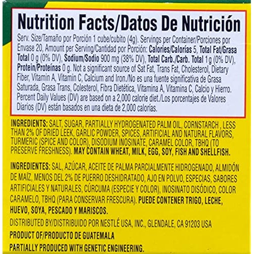 Maggi Vegetable Flavor Bouillon Cubes, 2.82 Oz