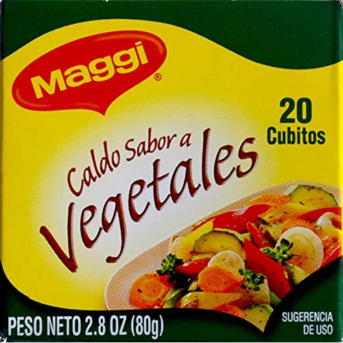 Maggi Vegetable Flavor Bouillon Cubes, 2.82 Oz