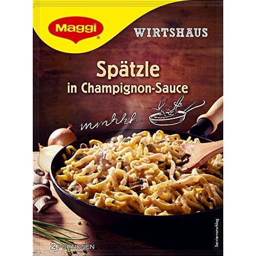 Maggi Wirtshaus Spaetzle In Mushroom Sauce