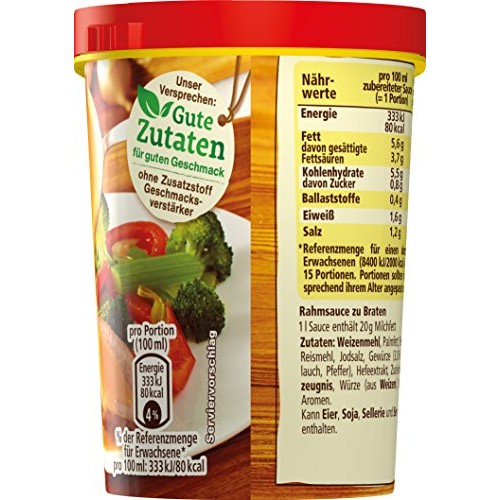 Maggi Creamy Gravy For Roasts Rahmsosse Zu Braten - For 1.5 L