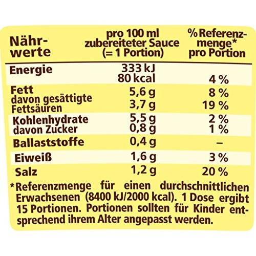 Maggi Creamy Gravy For Roasts Rahmsosse Zu Braten - For 1.5 L