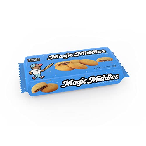 Kamals Kitchen Magic Middles - Crisp, Buttery Shortbread Cookie...