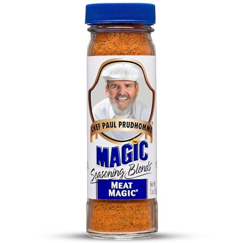 Chef Paul Magic Seasoning Blends Meat Magic | Bold & Savory Stea...