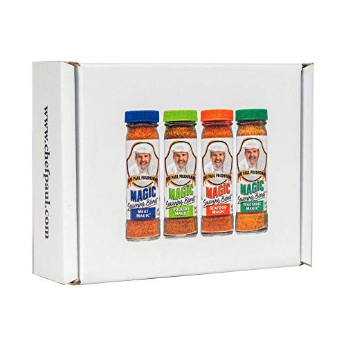 Chef Paul Prudhommes Magic Seasoning Blends ~ Magic 4-Pack, Qty