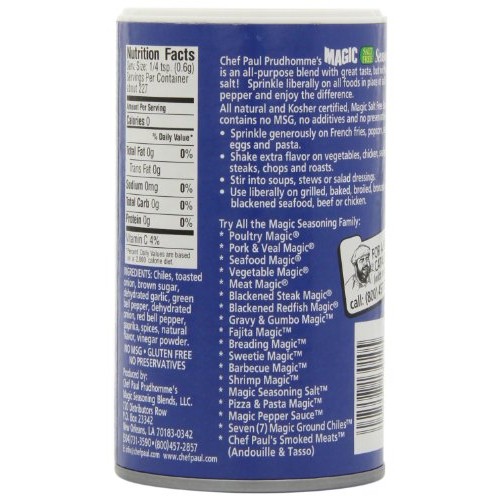 Magic Seasoning Blends Magic Salt Free Seasoning, 5.0-Ounce Cont...