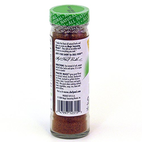 Magic Seasoning Blends Poultry Magic, 2 Ounce Pack Of 6