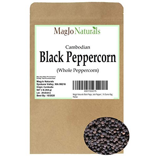Magjo Naturals Black Peppercorn Whole | Exclusive Cambodian Me