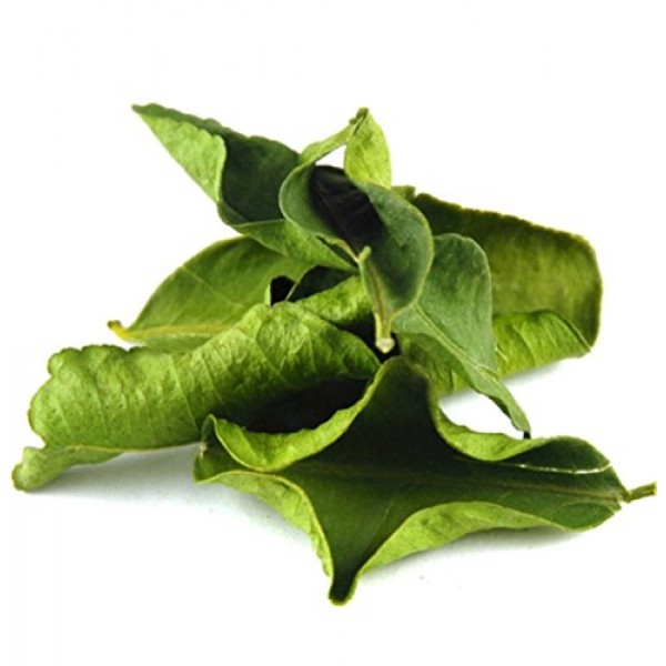 Dried Kaffir Lime Leaves from Citrus Hystrix plant, Makrut | USA...