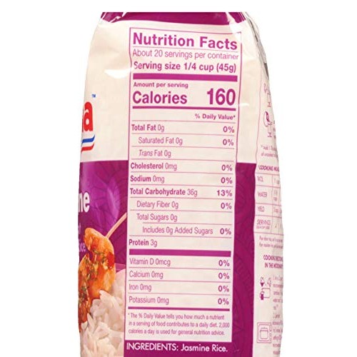 A Product Of Mahatma Jasmine Enriched Long Grain Rice 64 Oz.