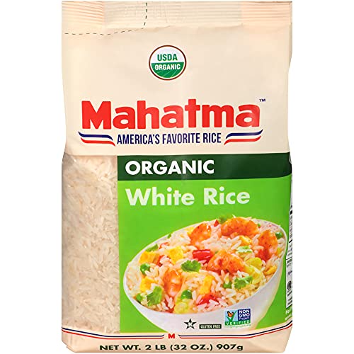 Mahatma Organic White Rice, 2 Lb.