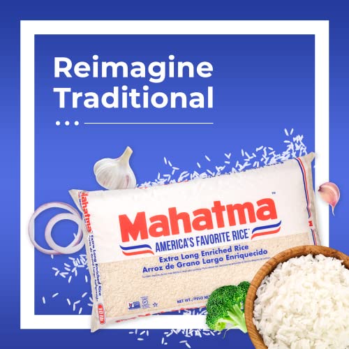 Mahatma Extra-Long-Grain Rice 10-Pound Rice Bag, Gluten-Free and...