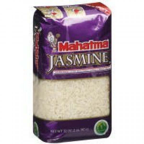 Mahatma Long Grain Rice, Jasmine, 32-Ounce Bag Pack of 2