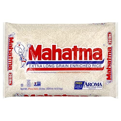 Mahatma Long Grain White Rice, 20-Pound