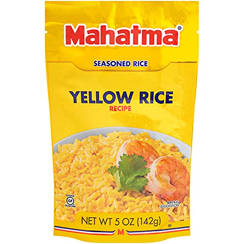Mahatma Saffron Yellow Rice Mix, 5 Oz Pack Of 12