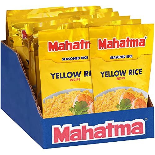 Mahatma Saffron Yellow Rice Mix, 5 Oz Pack Of 12