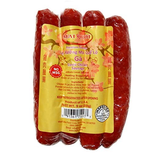 Cured Chicken Chinese Style Sausage Lap Xuong Mai Quoi Chicken