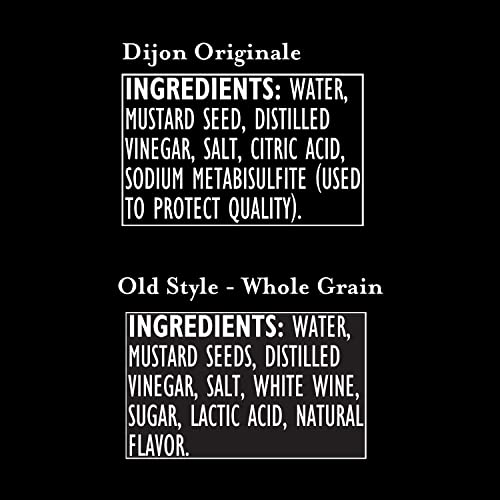 Maille Dijon Mustard Squeeze Condiment Variety Pack Dijon Origin...