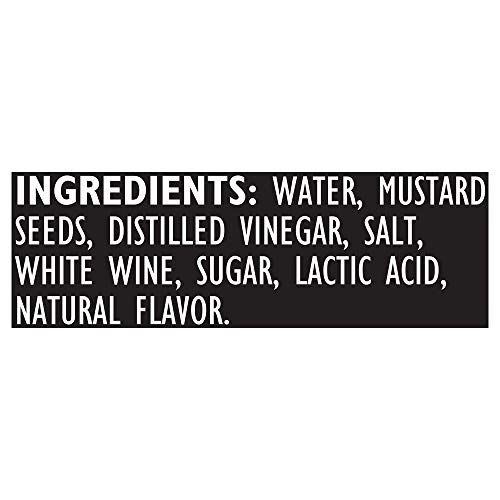 Maille Old Style Mustard Jar Gluten Free, No Artificial Colors o...