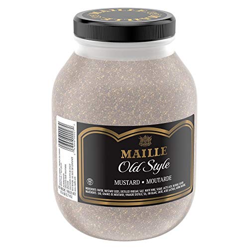 Maille Old Style Mustard Jar Gluten Free, No Artificial Colors o...
