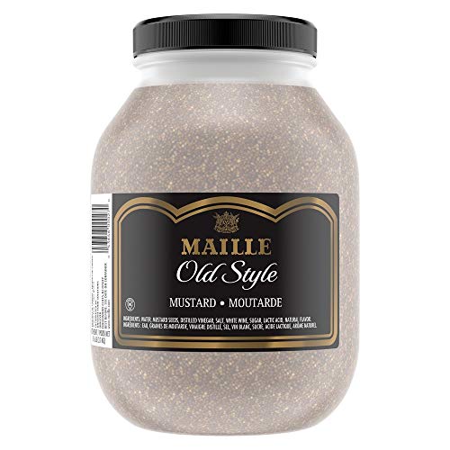 Maille Old Style Mustard Jar Gluten Free, No Artificial Colors o...