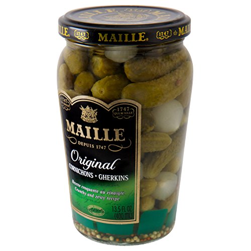 Maille Pickles, Cornichons Original, 13.5 Oz, Pack Of 12
