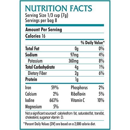 Dulse Whole Leaf | 2 Oz Bag | Organic Seaweed | Maine Coast Sea