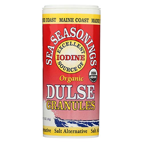 Maine Coast Organic Sea Seasonings - Dulse Granules - 1.5 Oz Sha