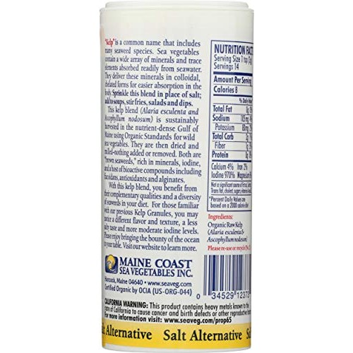 Maine Coast, Kelp Organic, 1.5 Ounce