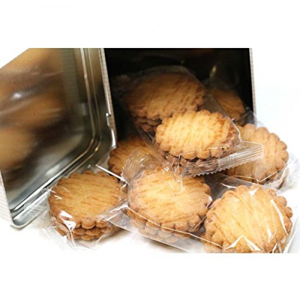 Maison Peltier, French Butter Cookies Galettes, 150g Tin