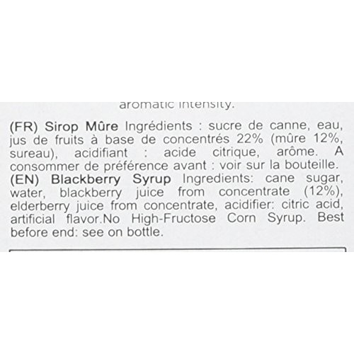 Maison Routin 1883 Blackberry Syrup - Pet Bottle - 1 Liter